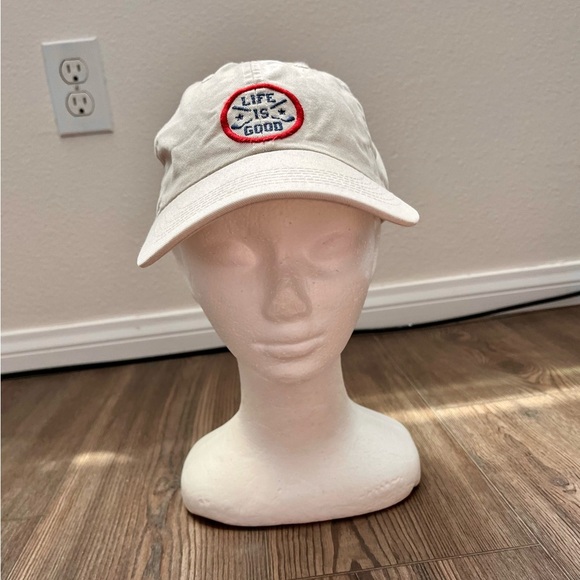 Life is Good Kids Cream Cap - Picture 6 of 10